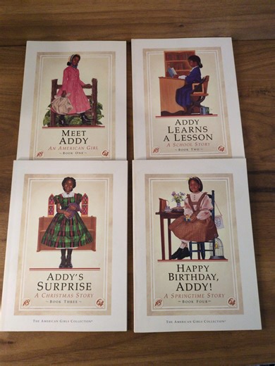 American Girl Addy Book Set 4 Paperback Books 1994 Vintage - Etsy