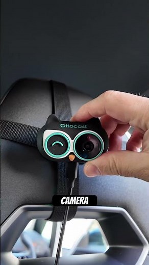 🚗👀 Wireless CarPlay with a built-in rear-seat camera?! Meet the Ottocast Cabin Care