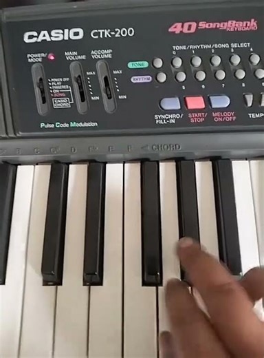 tes kenormalan tuts keyboard Casio CTK-200
