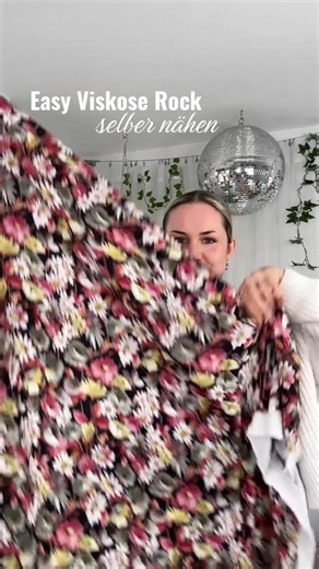 Einfacher Rock nähen: Mini Tutorial für Anfänger