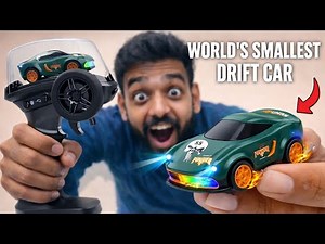 World Smallest RC Car Unboxing and Testing | Smallest RC Drift Car