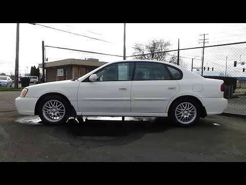 2003 Subaru Legacy L (w/ Special Edition Package) Sedan - A Start-Up & Complete Documentation