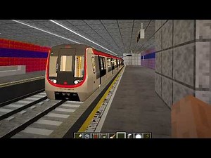 My Minecraft Subway Line with MTR MOD | 紅綫全綫行程