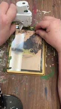 Frog Frame #2 #diy #targetsbullseyesplaygrounddiys #frogdiys