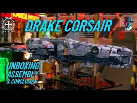 Star Citizen Drake Corsair Brick Set | Unboxing, Build & Review