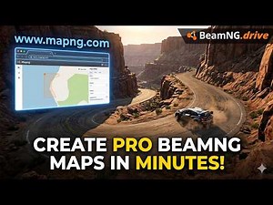 BeamNG Map Making Just Got 10x EASIER! (mapng.com Tutorial)