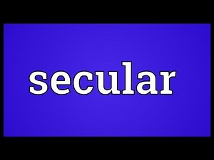 Secular Meaning