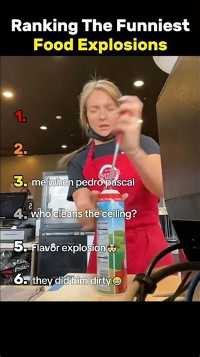 Ranking The Funniest Food Explosions #FunnyFoodExplosions#FoodFails#EpicFoodDisasters#LaughOutLoud