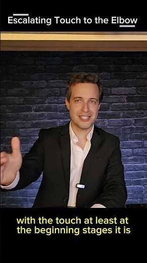 Flirting Using the Magical Elbow Touch!