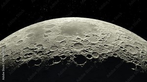Moon Background Realistic moon The Moon is an astronomical body that orbits planet Earth. Elements of this image furnished by NASA