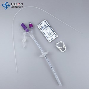 [Hot Item] Silicone Gastrostomy Tube Kit with Guidewire, Robert Clamp,Peg Replacement Tube Adult/Pediatric Use Sizes (12FR/14FR/16FR/18FR/20FR/22/24FR) Medical Disposables