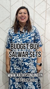 Budget buy daily wear salwar sets in cotton fabrics Website link : https://kathysonline.in/categories/cotton-sets WhatsApp link : https://wa.me/919074912348 #cottonsets #dailywear #budgetbuy #salwarsets #boutiquecollections #kathysclothingstore #onlineshopping | Kathys clothing store