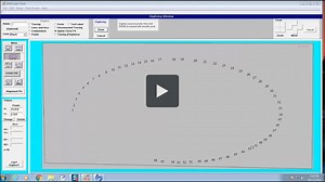 curve fit through points