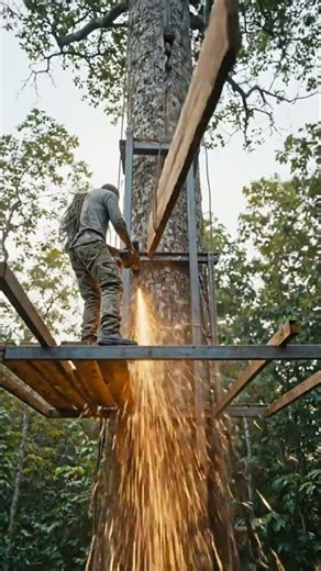 Turning a Rotting Shack Into a Solar Survival Pod 🏚️⚡ #survivalbuild #offgrid