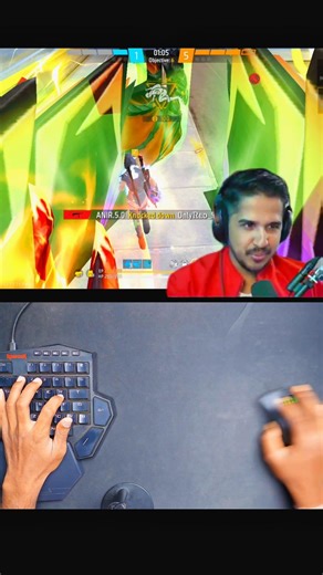 Free Fire Gaming Keyboard|⌨️🖱📱Mix Pro Geek Gamer #freefire #mixpro #geekgamer #keyboardmousefreefire