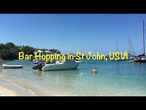 Bar Hopping in St John, USVI