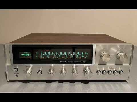 Sansui 661 Vintage Receiver - Demo video after repair & restoration