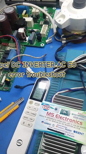 Pel DC Inverter AC E0 Error Troubleshooting Guide