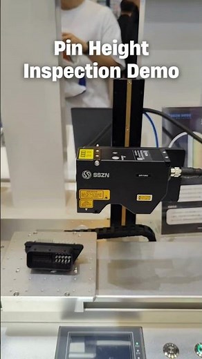 Live Demo of Pin Height Inspection