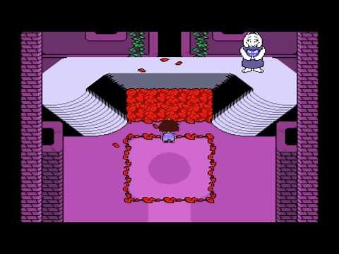 Undertale - Flowey after resetting Genocide Route