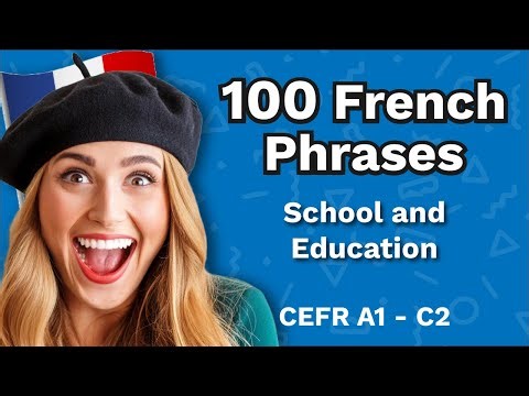 School and Education | Learn French A1–C2