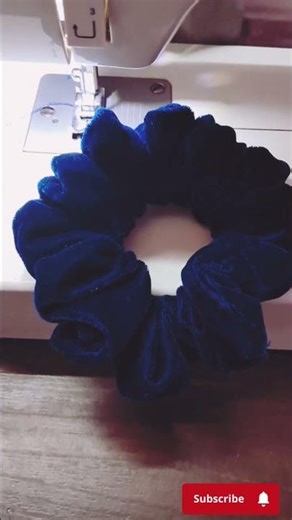 “The Prettiest Velvet Scrunchies EVER!” #shorts #diy #youtube #velvet