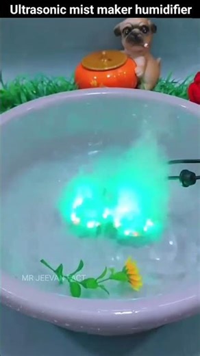 Ultrasonic mist maker humidifier । #shorts #ytshorts @FactTechz