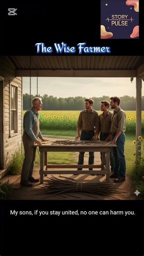 The Wise Farmer | Short Moral Story | Unity is Strength | #shorts