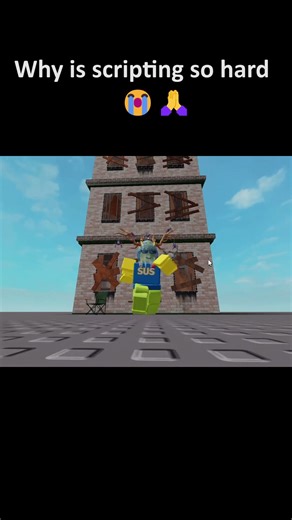 That wasnt expected. #roblox #scripting #robloxstudio #funny