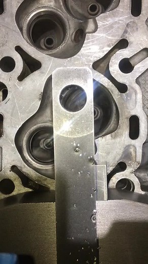 Engine Component Inspection: A Close-Up View