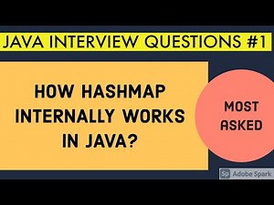 How Hashmap internally works in java / Java Interview Questions