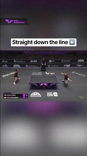 Saving match point with style and speed ✨ #WTTMacao #TableTennis