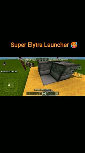 How to build a super elytra launcher in minecraft #minecraft