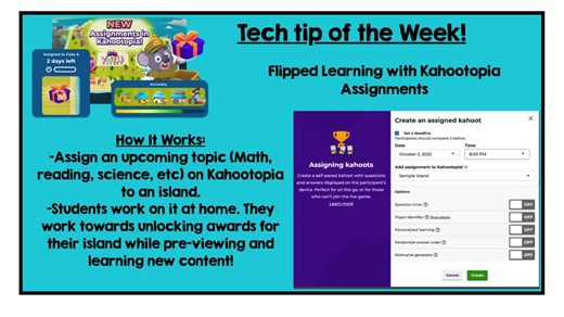 My students have been LOVING Kahoot's latest release! Kahootopia assignments! Students can now unlock awards for their island at home! I have found a new way to engage my students with STEM topics… | Elisabeth L.