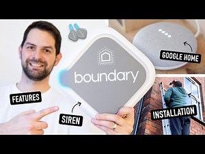 Boundary Alarm Installation tips, Review, Siren & Google Home #Ad