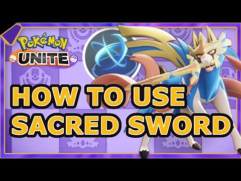 Master Guide to Sacred Sword Zacian Pokemon Unite👨‍🏫 #pokemonunite #ultimateguide