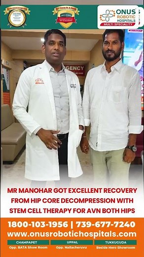 Core Decompression _Stem Cell Therapy saved this patient’s hip