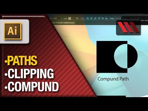 Compound Path vs Clipping Mask in Adobe Illustrator