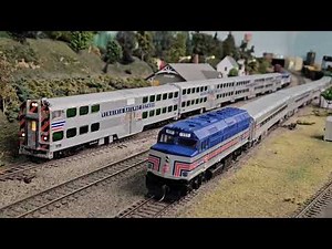Virginia Railway Express (VRE) on the CB&W