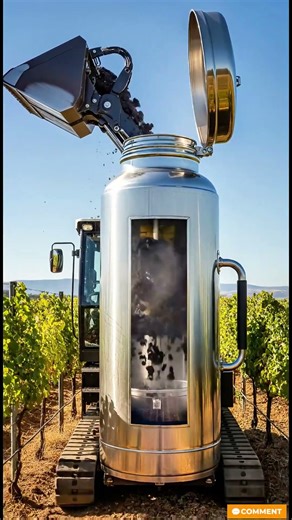 High-speed AgTech machinery ensures optimal crop yield