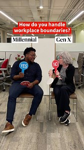 18K reactions · 491 shares | When does personal sharing at work cross the line? A Millennial and a Gen Xer sat down to share their takes on whether topics like politics, relationships, and personal struggles belong in the workplace. Discover where they agreed, where they clashed and what they learned from the conversation. | AARP | Facebook