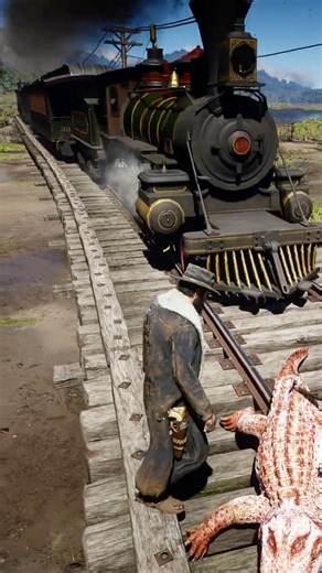 Dramatic Survival Skills in Rdr2 S55 😱#shorts