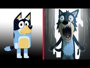 BLUEY Characters as HORROR VERSION IN LIFE