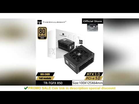 Thermalright TR-TGFX850 computer case power supply,SFX gold medal full module,support ATX3.0 /pcie5.