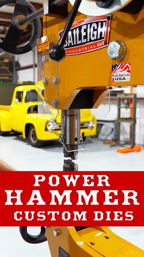 We’re taking a deep dive into the @baileigh_industrial MH-19 Power Hammer, demonstrating why it’s the king of metal shaping. Today, Robbie is showing you we custom make our own dies for the hammer, specifically, a bead die and dialing in the stroke adjustment for a flawless, repeatable result. Machine: Baileigh MH-19, the Ultimate Multi Hammer! What custom tool should we make next? #baileigharmy #powerhammer #metal #robbie #tooling #cars #trucks @robbie.azevedo | Rods N Mods