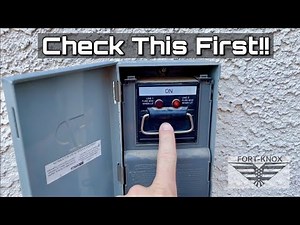 AC Blowing HOT Air | Condenser Won’t Turn ON | 60 amp Breaker Cartridge | Troubleshooting