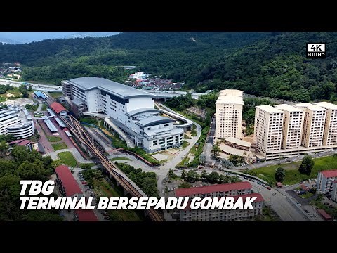 TBG - Terminal Bersepadu Gombak | Stesen LRT Gombak | GITT Gombak Integrated Transport Terminal (4k)