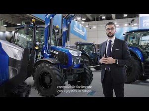 Landini Serie 5 - Focus su cabina e assale sospeso