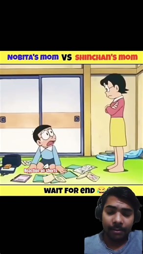 Nobita's mom vs shinchan's mom 😂😂#shorts #shortsfeed
