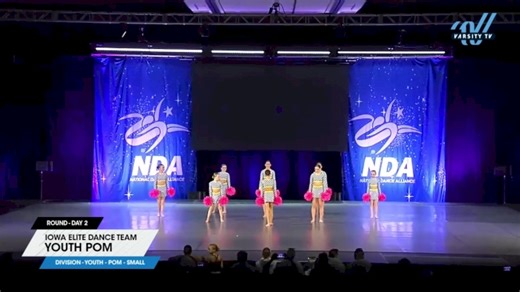 Iowa Elite Dance Team - Youth Pom [2025 Youth - Pom - Small Day 2] 2025 NDA All-Star National Championship